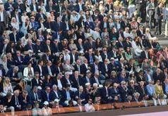 Non solo Mattarella, tanti vip in tribuna autorità per l’impresa di Sinner al Foro italico