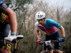 Ciclismo, Pietro Cao (Trinx Factory Team) sul podio della Durona Bike Trinx Factory Team