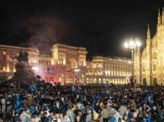 Scudetto Inter, da Amadeus a Tananai: chi c’era alla festa in piazza Duomo