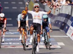 Giro d’Italia: Jhonatan Narvaez vince la quarta tappa, Giulio Ciccone vola in maglia rosa Jhonatan Narvaez