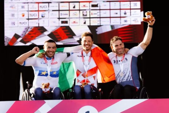 Coppa del Mondo di Paraciclismo, Mirko Testa vince la tappa di Montesilvano e conquista il titolo iridato Paraciclismo