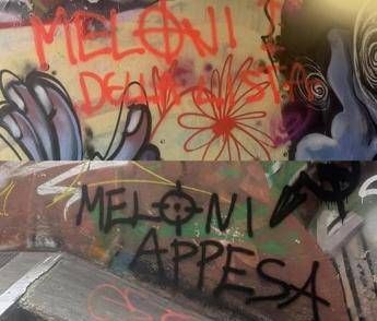 A Firenze scritte choc con minacce a Meloni: “Sei la prima della lista”. Digos avvia accertamenti