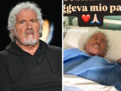 Adriano Pappalardo in ospedale, il figlio Laerte: “Un problema che lo affliggeva”