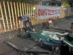 Isernia, dopo 167 notti all’addiaccio per difendere l’ospedale il sindaco toglie la tenda