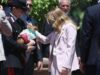 Italia-Corea, Meloni si fa foto con ‘Briciola’: cagnolina mascotte Carabinieri ‘star’ a Villa Pamphlij