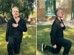 Miguel Bosé in ginocchio sui social: il video con la scritta ‘I can’t breathe’ dedicato a Henry Nowak