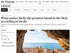 Per Telegraph ora la Sicilia è “l’isola più bella” del Mediterraneo. Schifani: “Servizio riparatorio dopo caso Dua Lipa”