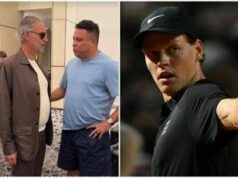 Ronaldo parla con Bocelli di… Sinner: “Sono geloso di te e lui, lo amo”