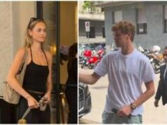 Sinner, lusso a Milano con la fidanzata Laila Hasanovic