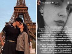 Stash, la compagna Giulia Belmonte: “Ero con le mie figlie, un’auto ci è venuta addosso”