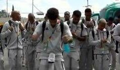 Sudafrica, arrivo show ai Mondiali: canti e balli prima del Messico
