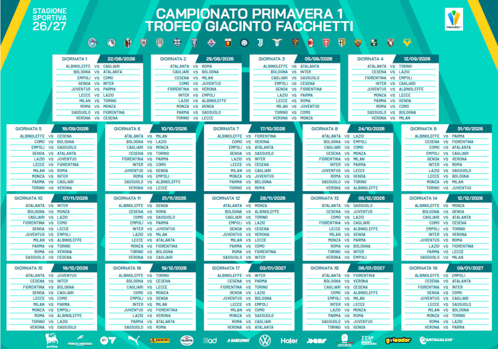 Calendario Primavera 1
