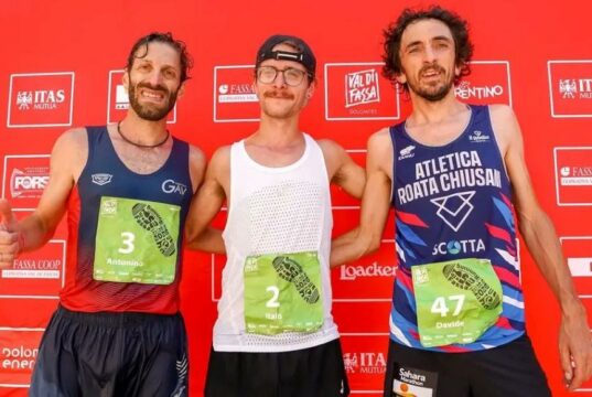 Val di Fassa Running: Italo Cassol firma il monologo nella terza tappa, piazza d’onore per Antonino Lollo Val di Fassa Running