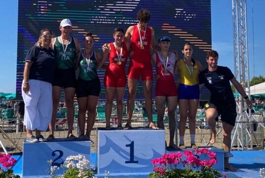 Canottaggio, Beach Sprint: prima uscita per il team Lombardia. Podio nel doppio misto Under 19 Canottaggio
