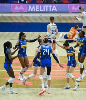 Volleyball Nations League, l’Italia femminile vince anche contro l’Olanda Volleyball Nations League
