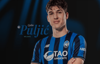 Atalanta, ufficializzato l’acquisto di Ljubo Puljic (difensore centrale) per l’Under 23 Atalanta U23