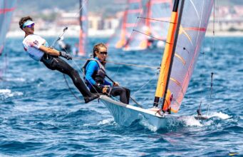 Carrara, IV Regata nazionale 29er: Beatrice Tosi e Marco Tortelli dal Lago d’Iseo aprono Day 1 tra i migliori talenti giovanili Vela