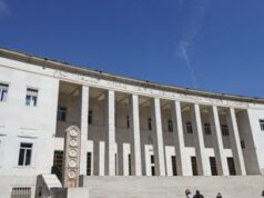 Bolzano, crollato il tetto del tribunale