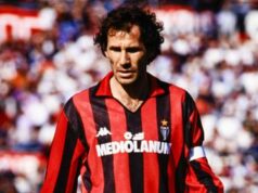 E’ morto Franco Baresi, la leggenda del Milan aveva 66 anni