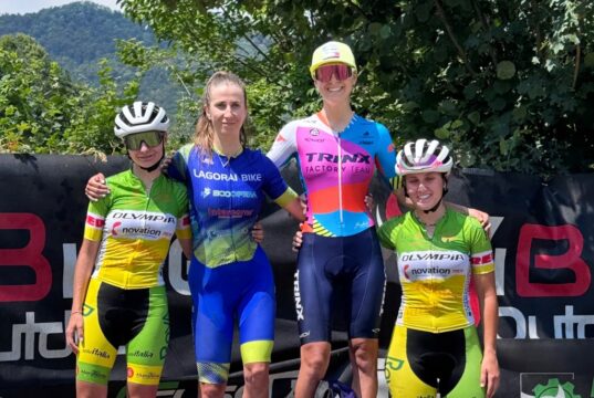 Lucia Bramati e Thobias Del Ponte (Trinx Factory Team) a segno a Magrè di Schio Ciclismo