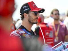 MotoGp, Bagnaia operato all’avambraccio destro, rientro previsto per il Gp di Silverstone