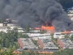 Norvegia, incendio fuori controllo: oltre 100 case distrutte