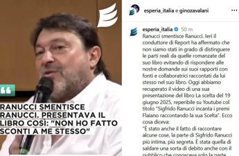 Ranucci, Esperia: “In un video smentisce sé stesso, a quale versione dobbiamo credere?”