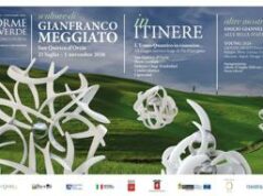 Siena, a San Quirico d’Orcia l’uomo quantico di Meggiato lungo la Via Francigena
