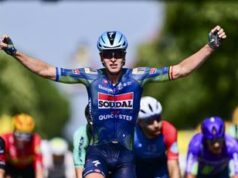 Tour de France, Merlier vince allo sprint la 12/a tappa e Pogacar resta in giallo