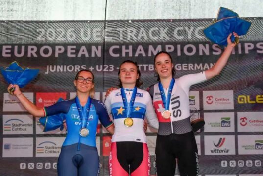 Europei Juniores e Under 23 di ciclismo su pista, doppio podio per Anita Baima Europei Juniores e Under 23 di ciclismo su pista