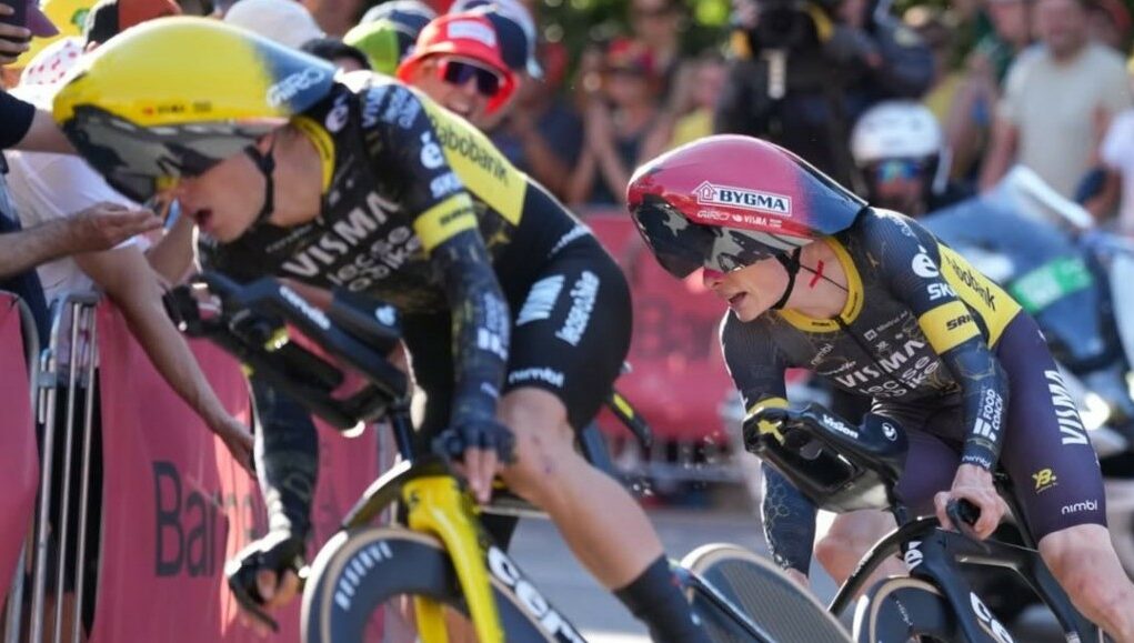 Davide Piganzoli e Jonas Vingegaard - Tour de France Tour de France