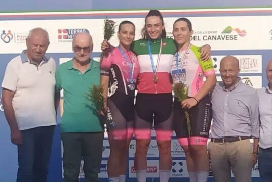 Campionati Italiani di ciclismo su pista, Martina De Vecchi è bronzo nel keirin juniores Campionati Italiani di ciclismo su pista