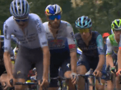 Tour de France: Tadej Pogacar firma il poker a Le Markstein, lunga fuga per Mattia Cattaneo