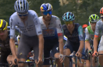 Tour de France: Tadej Pogacar firma il poker a Le Markstein, lunga fuga per Mattia Cattaneo