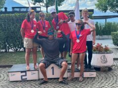 Vela, Beatrice Tosi e Marco Tortelli conquistano il primo posto a Bellano nella regata 29er della XV Zona FIV Vela