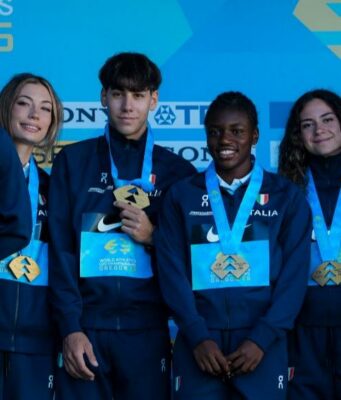 Mondiali Under 20 di atletica leggera, Elisa Valensin vince l’oro con record del mondo nella staffetta 4×100 mista Mondiali Under 20