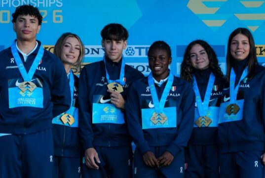 Mondiali Under 20 di atletica leggera, Elisa Valensin vince l’oro con record del mondo nella staffetta 4×100 mista Mondiali Under 20
