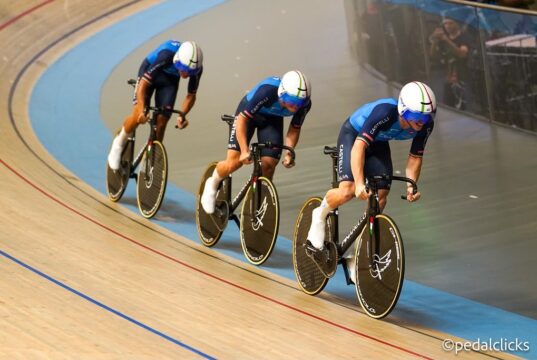 Mondiali Juniores di ciclismo su pista, Filippo Cusumano é bronzo nella velocità a squadre