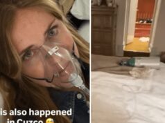 Chiara Ferragni, malore in vacanza in Perù: la foto con la maschera per l’ossigeno