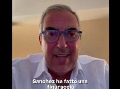 Gasparri: “Crisi migratoria e Sanchez se ne va in vacanza, gli suggeriamo noi la playlist”