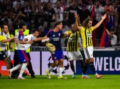 Guendouzi contro i tifosi del Lione: maxi rissa in Champions