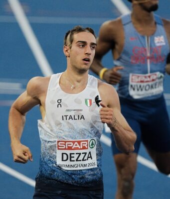 Europei di atletica leggera, Filippo Dezza accede alla finale nei 200 metri