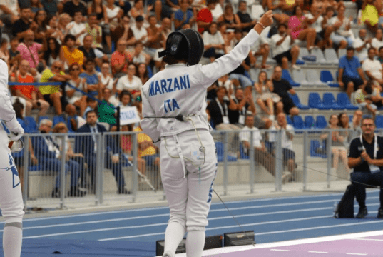 Giochi del Mediterraneo, Roberta Marzani vince l’oro nella spada