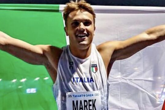 Giochi del Mediterraneo, Eric Marek é argento nei 100 metri