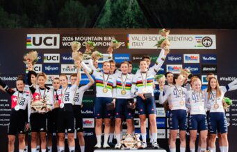 Ciclismo, Giorgia Pellizotti (Trinx Factory Team) è campionessa del mondo nel Mixed Team Relay Trinx Factory Team