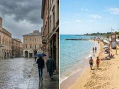 Meteo, arriva il maltempo: piogge al Nord ma al Sud torna il caldo fino a 40°C