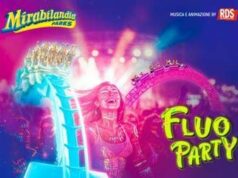 Mirabilandia si accende col ‘Fluo Parti’ insieme a Rds, per vivere la notte più luminosa dell’estate