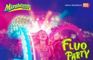 Mirabilandia si accende col ‘Fluo Parti’ insieme a Rds, per vivere la notte più luminosa dell’estate