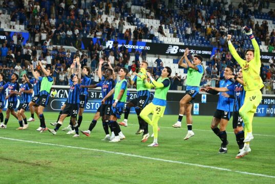 Atalanta-Sassuolo 2-1. Trenta minuti di buona Dea. Poi soffre, ma vince ricorrendo ai lanci lunghi Ataalnta