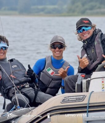 Vela, Beatrice Tosi e Marco Tortelli tra i top 50 al Campionato Europeo 29er a Lipno Vela